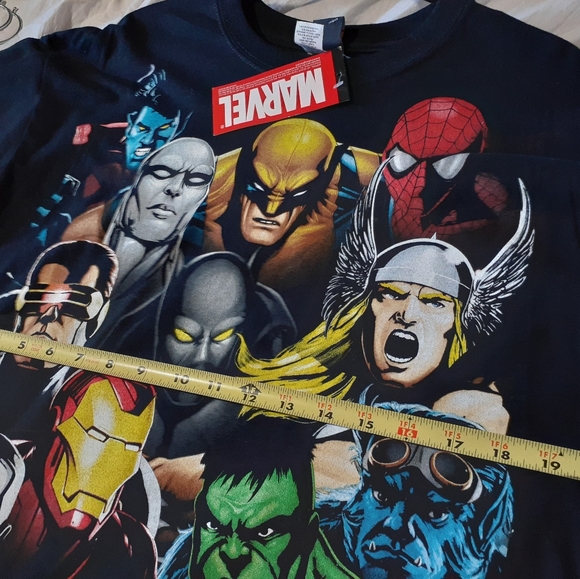 Vintage Marvel tshirt size large - Picture 7 of 8